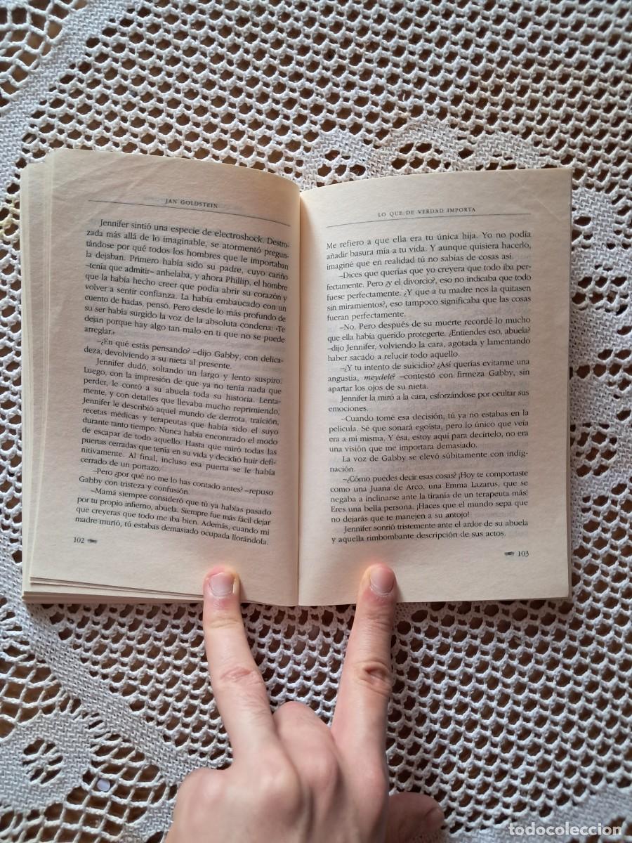 Libros de segunda mano: Lo que de verdad importa Jan Goldstein - Foto 5