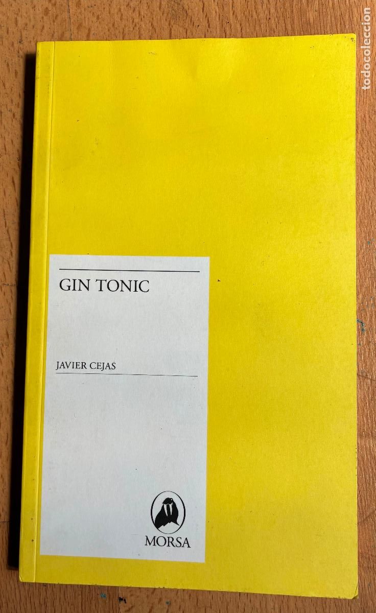 Libros de segunda mano: GIN TONIC, Javier Cejas - Foto 1
