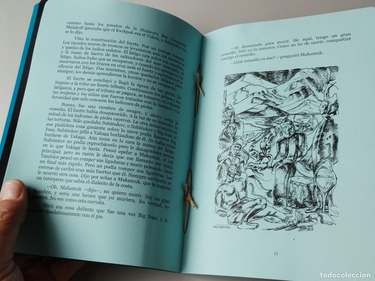 Libros de segunda mano: Cuento. Jack London. Cara perdida. Ilustraci&oacute;n. - Foto 2