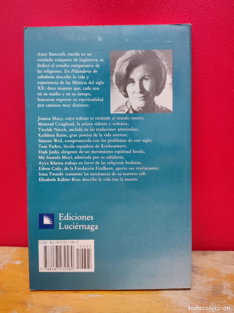 Libros de segunda mano: Hilanderas de sabidur&iacute;a &ndash; Anne Bancroft - Foto 2