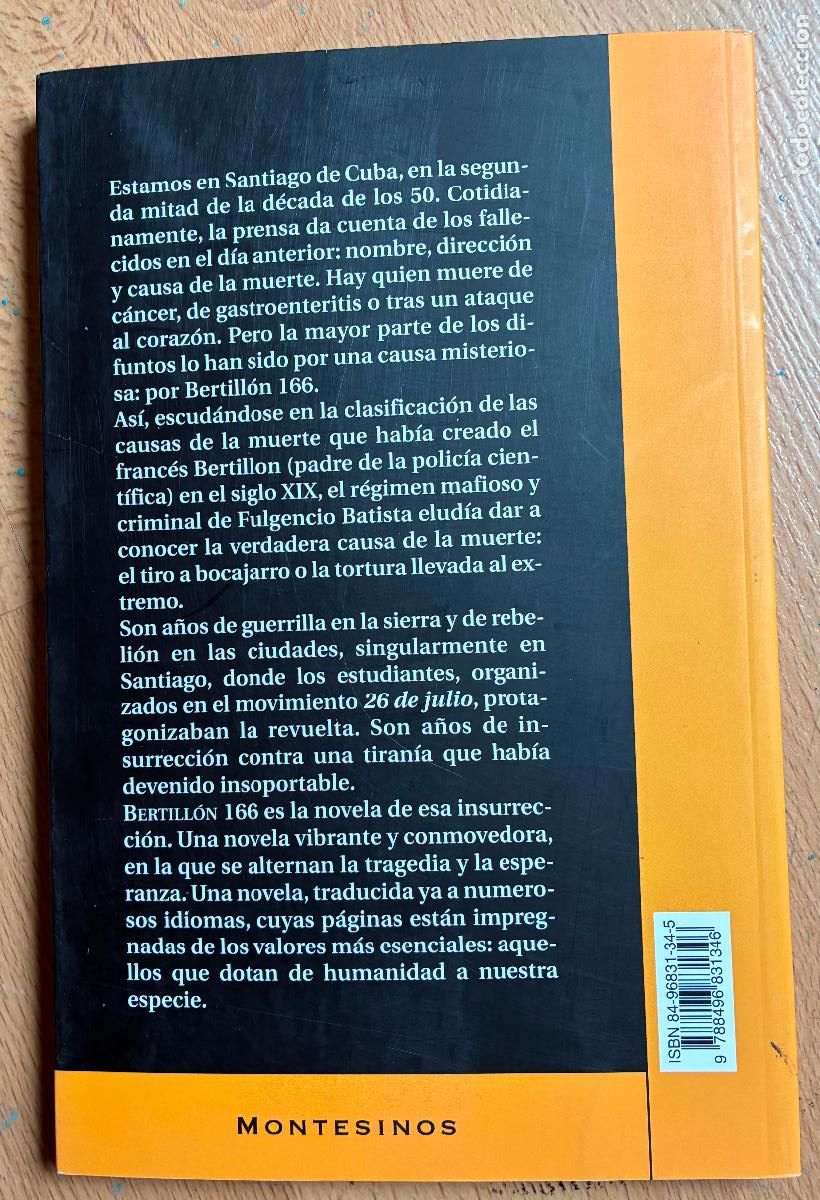 Libros de segunda mano: BERTILLON 166, Jose Soler Puig - Foto 2