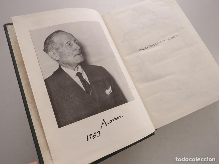Libros de segunda mano: OBRAS SELECTAS DE AZOR&Iacute;N. 2&ordf; EDICI&Oacute;N. 1953 - Foto 3