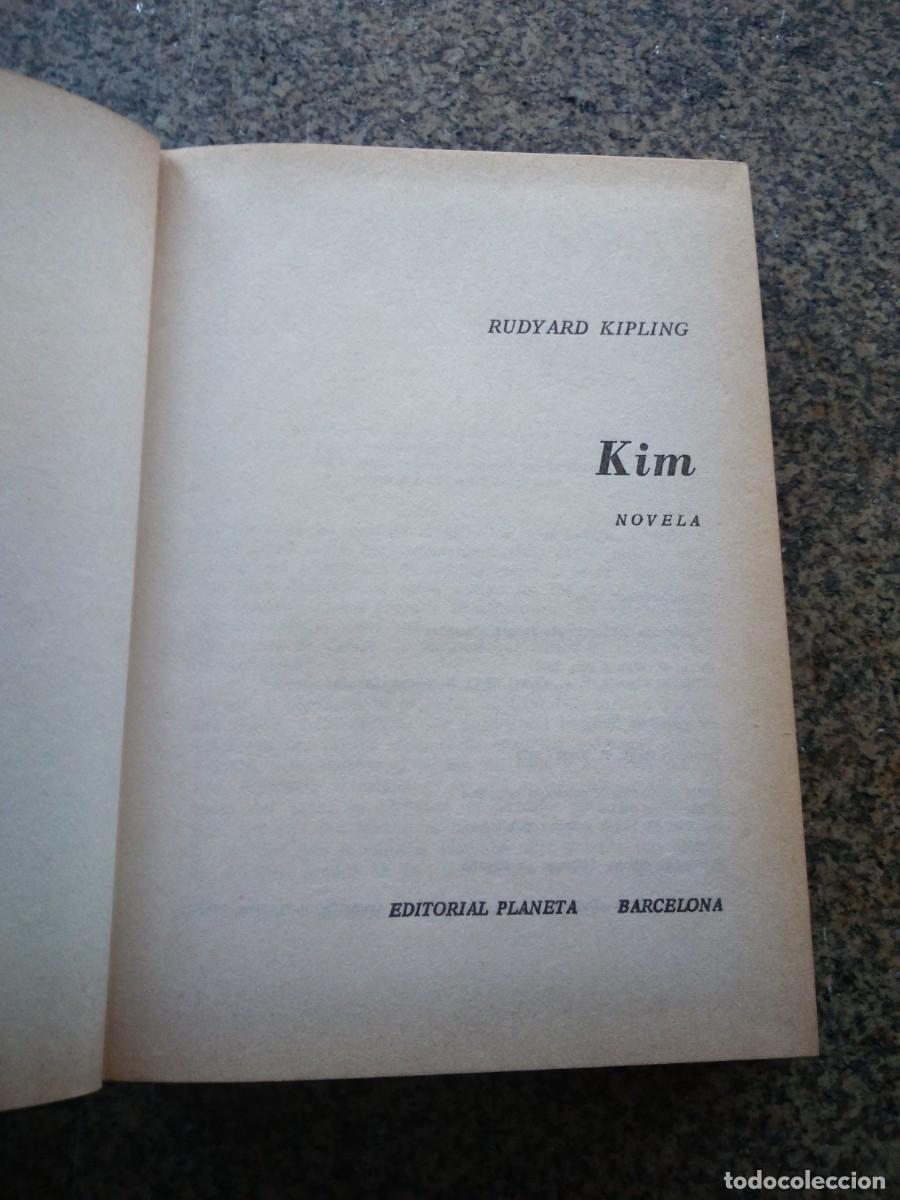 Libros de segunda mano: KIM -- RUDYARD KIPLING -- PLANETA -- - Foto 1