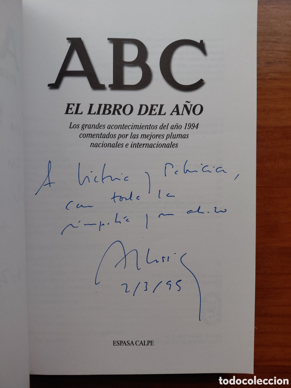 Libros de segunda mano: ABC EL LIBRO DEL A&Ntilde;O - Foto 3