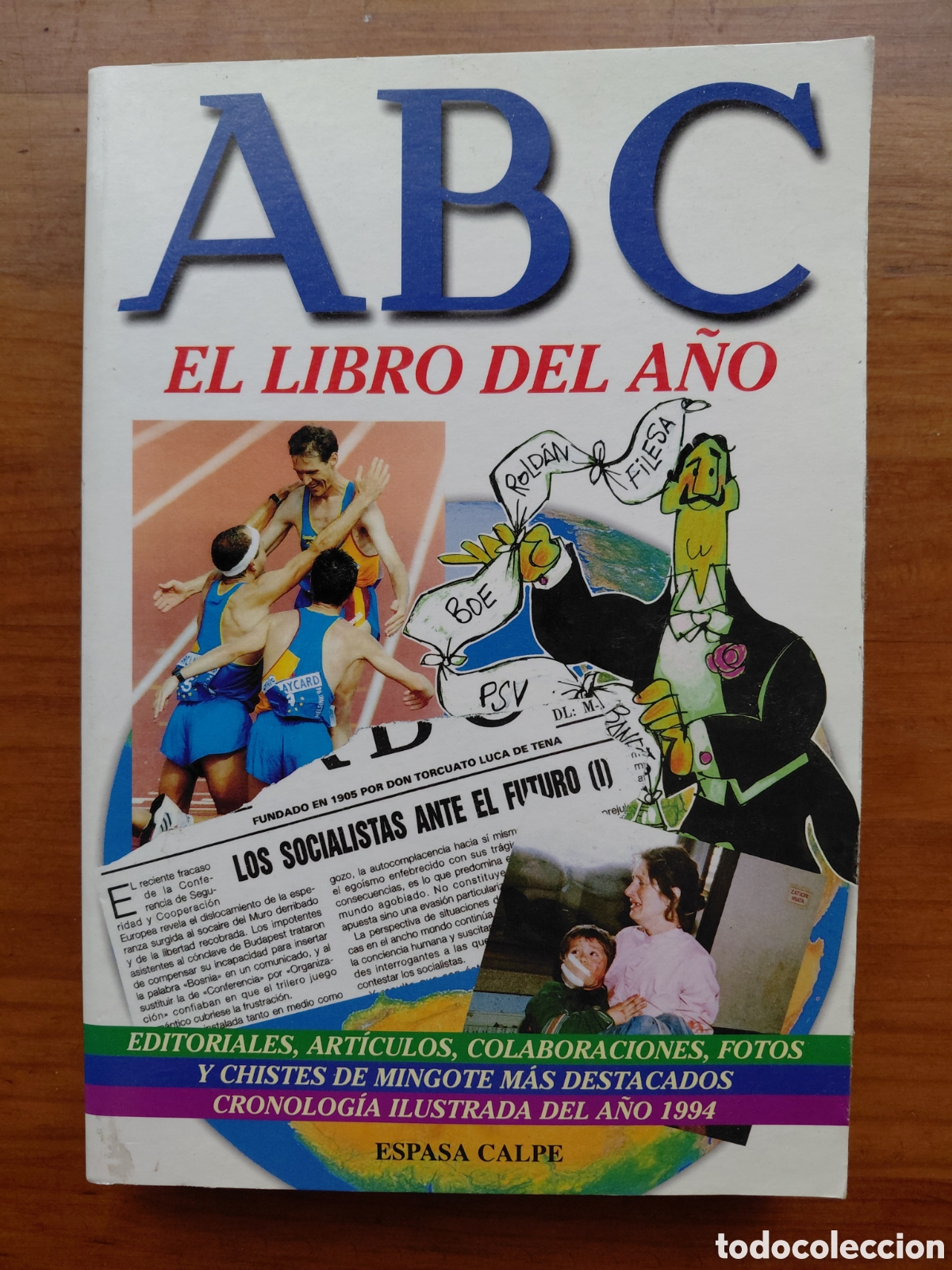 Libros de segunda mano: ABC EL LIBRO DEL A&Ntilde;O - Foto 1