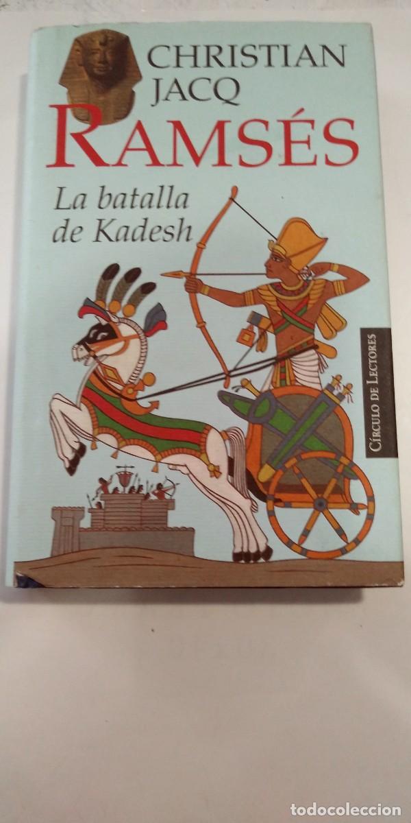 Libros de segunda mano: Ramses La batalla de Kadesh - Foto 1