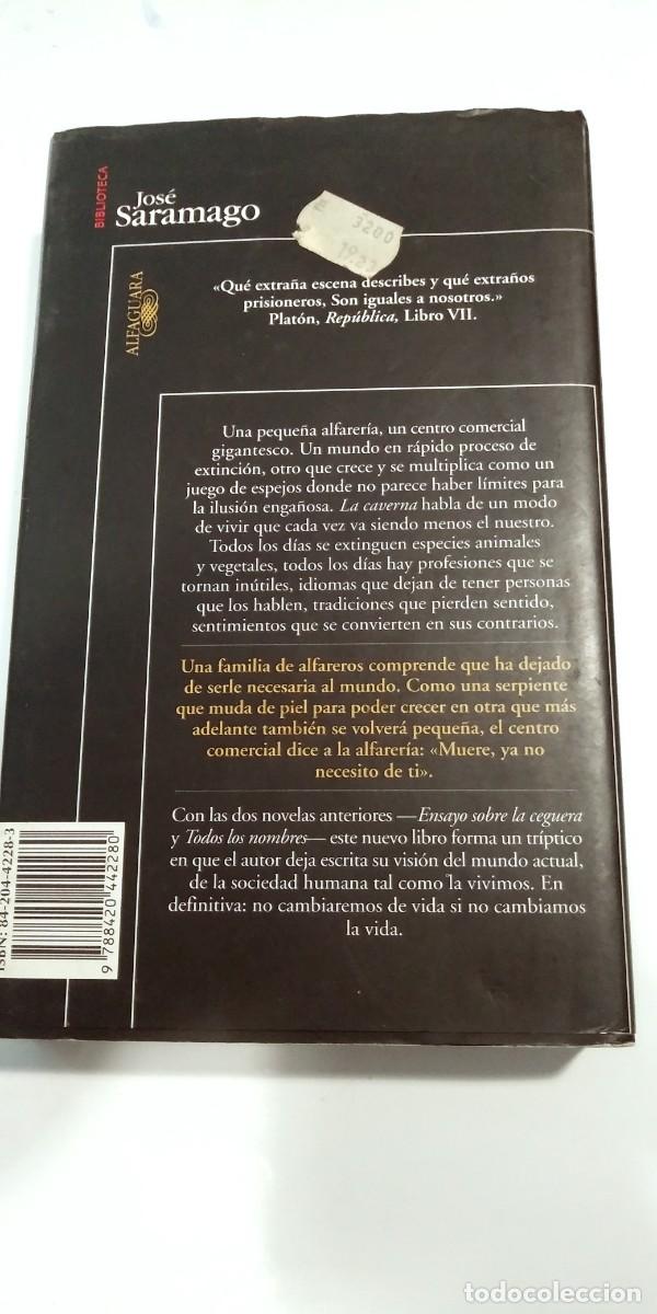 Libros de segunda mano: La caverna Jos&eacute; Saramago - Foto 2