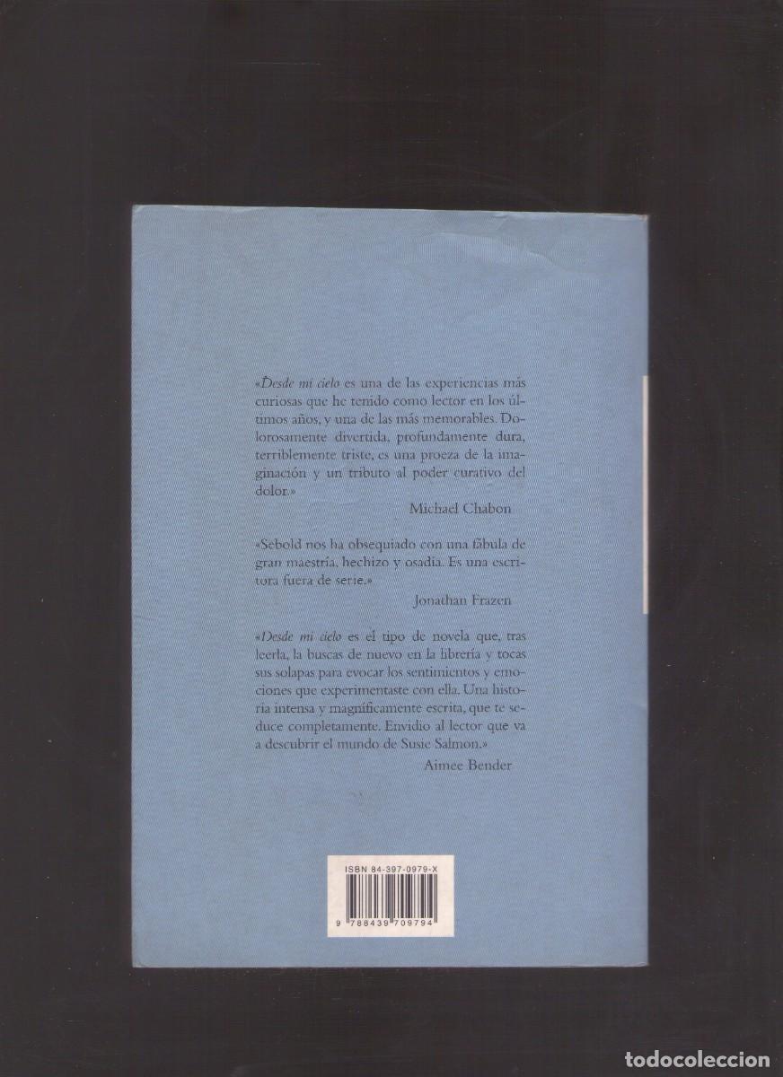 Libros de segunda mano: Ac. Desde mi cielo (Alice Sebold) - Foto 2