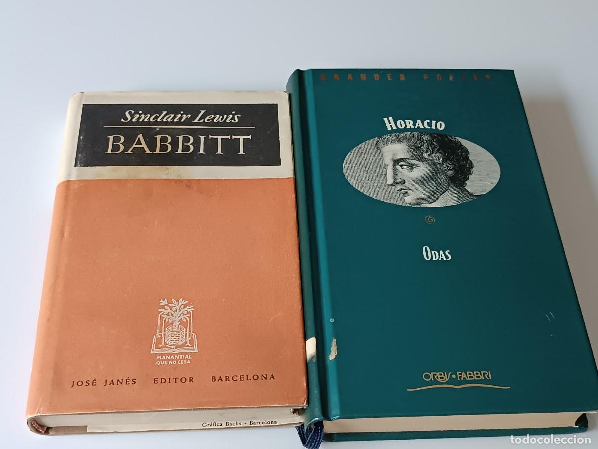 Libros de segunda mano: 2 LIBROS BABBITT - HORACIO - Foto 1