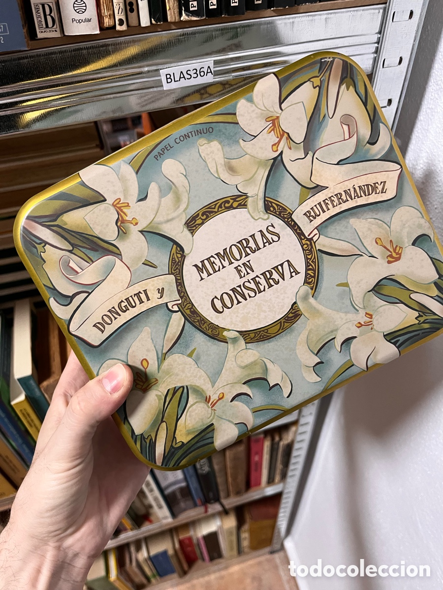 Second hand books: Blas36A Memorias en conserva Lata met&aacute;lica serigrafiada, libreto y postales. Donguti y Ruifern&aacute;ndez