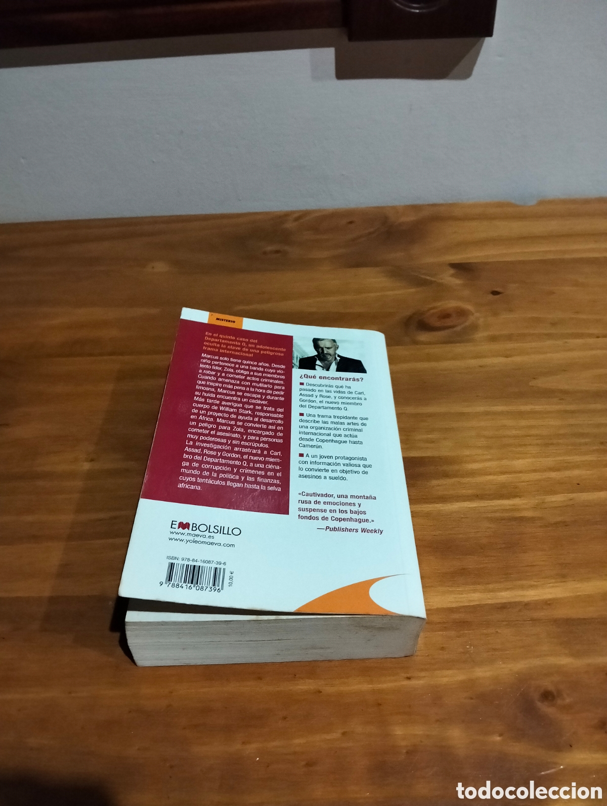 Libros de segunda mano: El efecto Marcus. Jussi Adler olsen - Foto 7