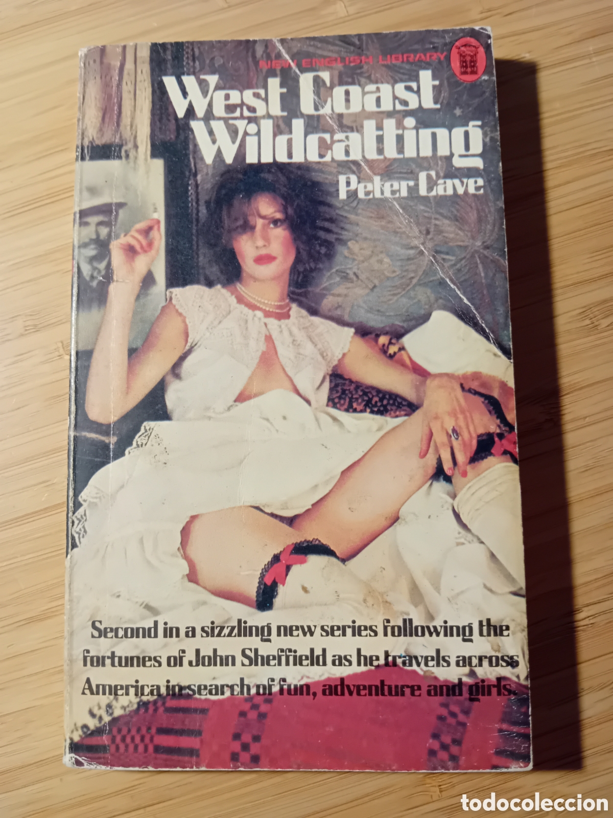 Livros em segunda m&atilde;o: (ingl&eacute;s) West Coast Wildcatting - Peter Cave (New English Library 1975)