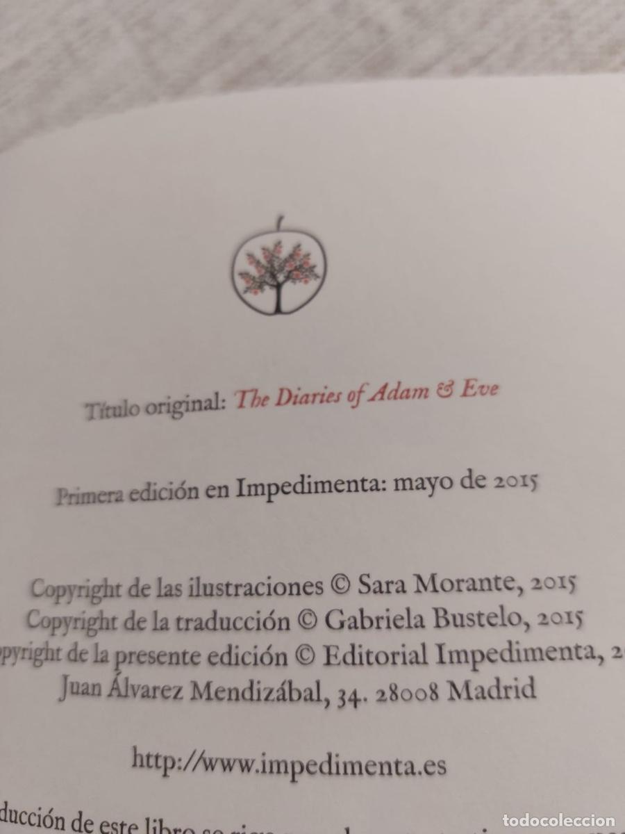 Libros de segunda mano: LIBRO &rdquo;LOS DIARIOS DE AD&Aacute;N Y EVA&rdquo; de Mark Twain - Foto 4