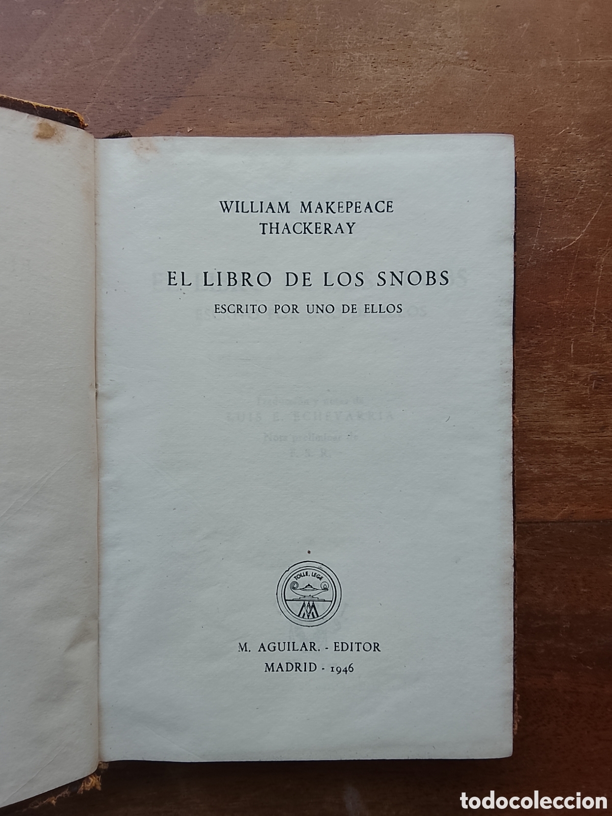 Libros de segunda mano: El libro de los snobs - Foto 3