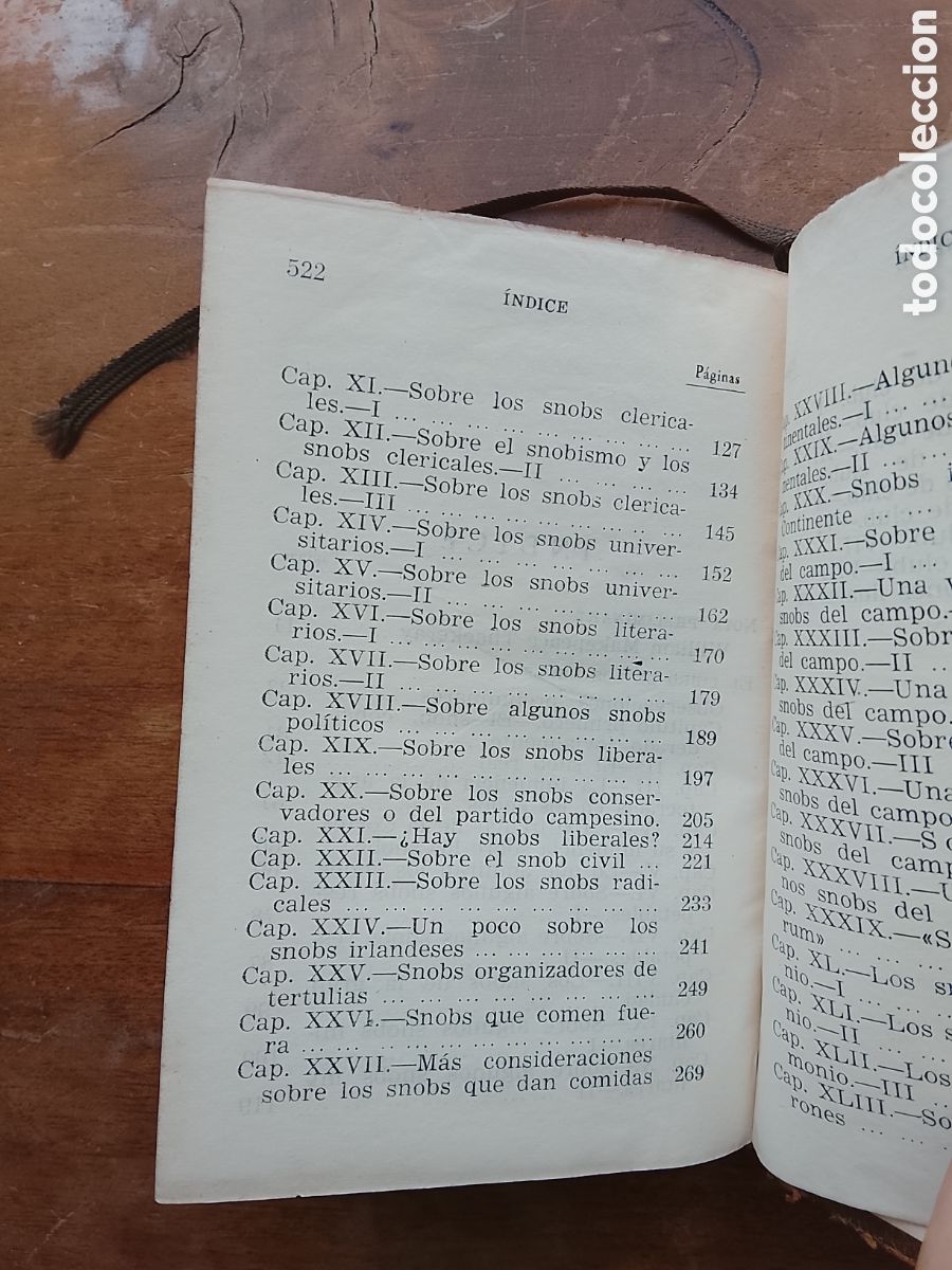 Libros de segunda mano: El libro de los snobs - Foto 7