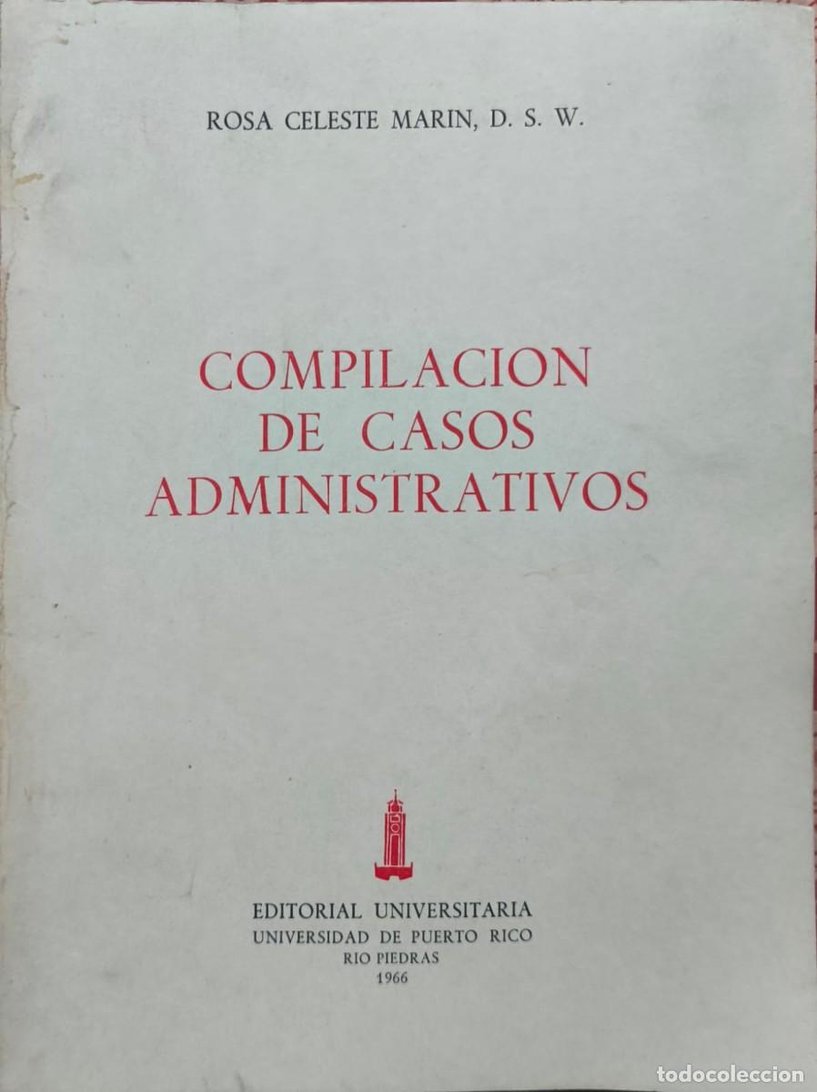 Gebrauchte B&uuml;cher: Rosa Celeste Mar&iacute;n (Ed.) &ndash; Compilaci&oacute;n de casos administrativos (1966)