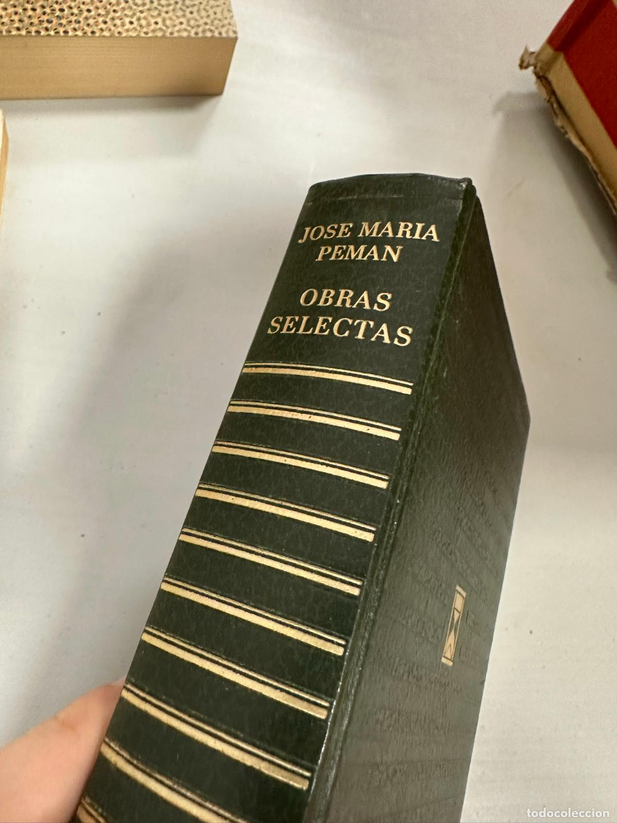 Libros de segunda mano: Obras selectas.- Pem&aacute;n, Jos&eacute; Mar&iacute;a - Foto 2