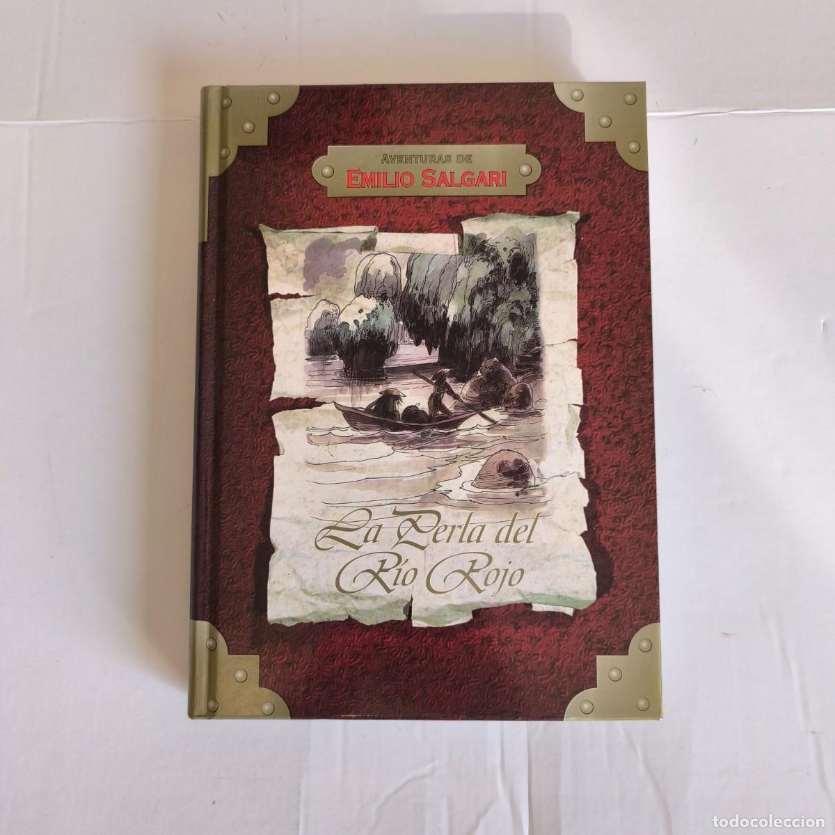 Libros de segunda mano: La perla del R&iacute;o Rojo &ndash; Emilio Salgari - Foto 1