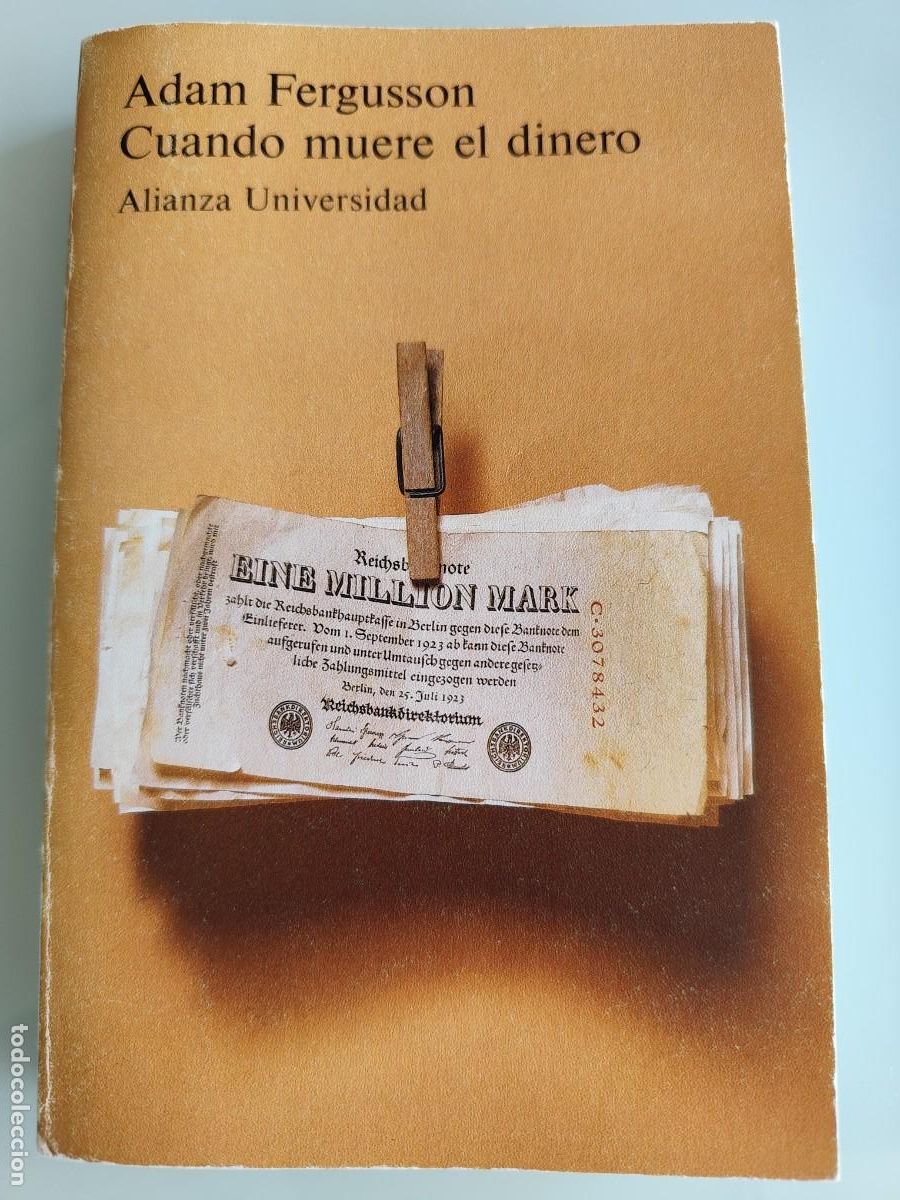 Libros de segunda mano: Cuando muere el dinero