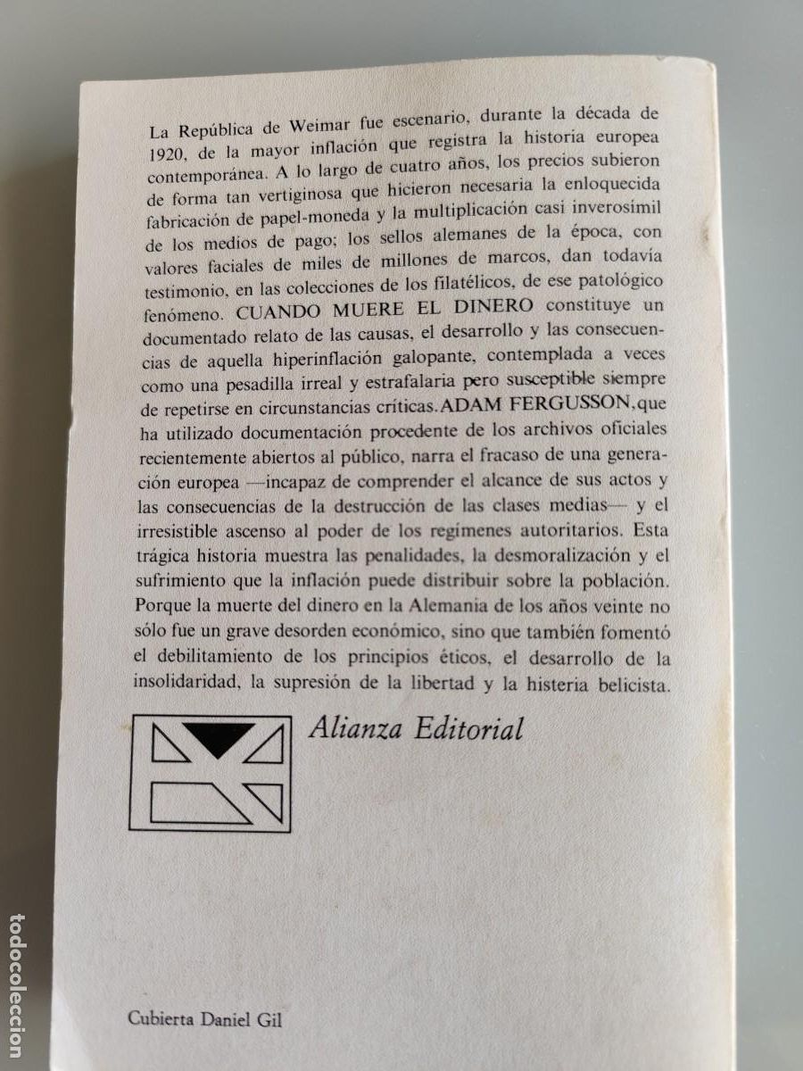 Libros de segunda mano: Cuando muere el dinero - Foto 2