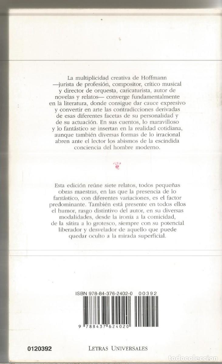 Libros de segunda mano: E.T.A. HOFFMANN. CUENTOS. CATEDRA - Foto 2