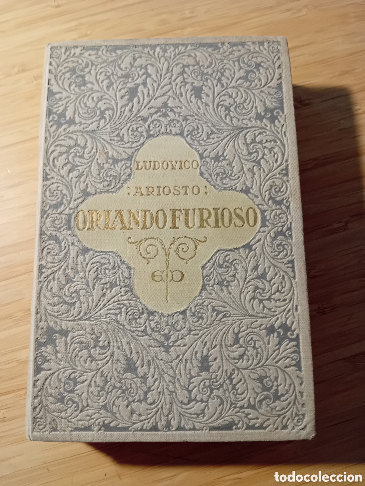 Libros de segunda mano: Orlando furioso tomo I - Ludovico Ariosto (Eduardo Domenech 1916)