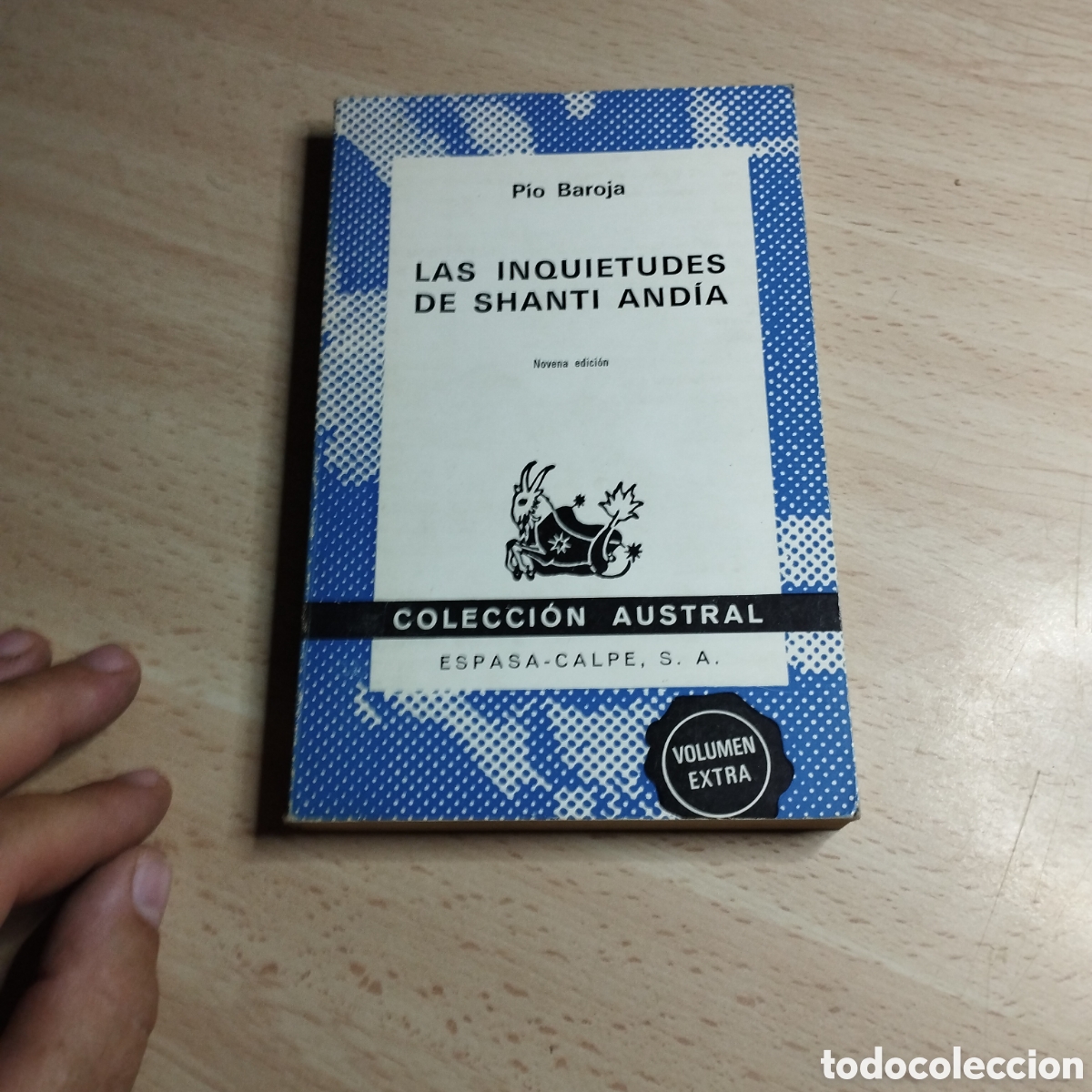 Libros de segunda mano: Las inquietudes de Shanti Andia. Pio Baroja 1972. Colecci&oacute;n Austral