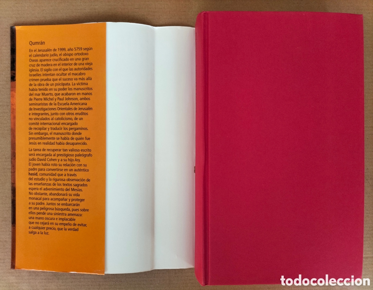 Libros de segunda mano: Qumr&aacute;n. Eliette Ab&eacute;cassis. Ediciones B C&iacute;rculo de lectores, 2002. Libro - Foto 2