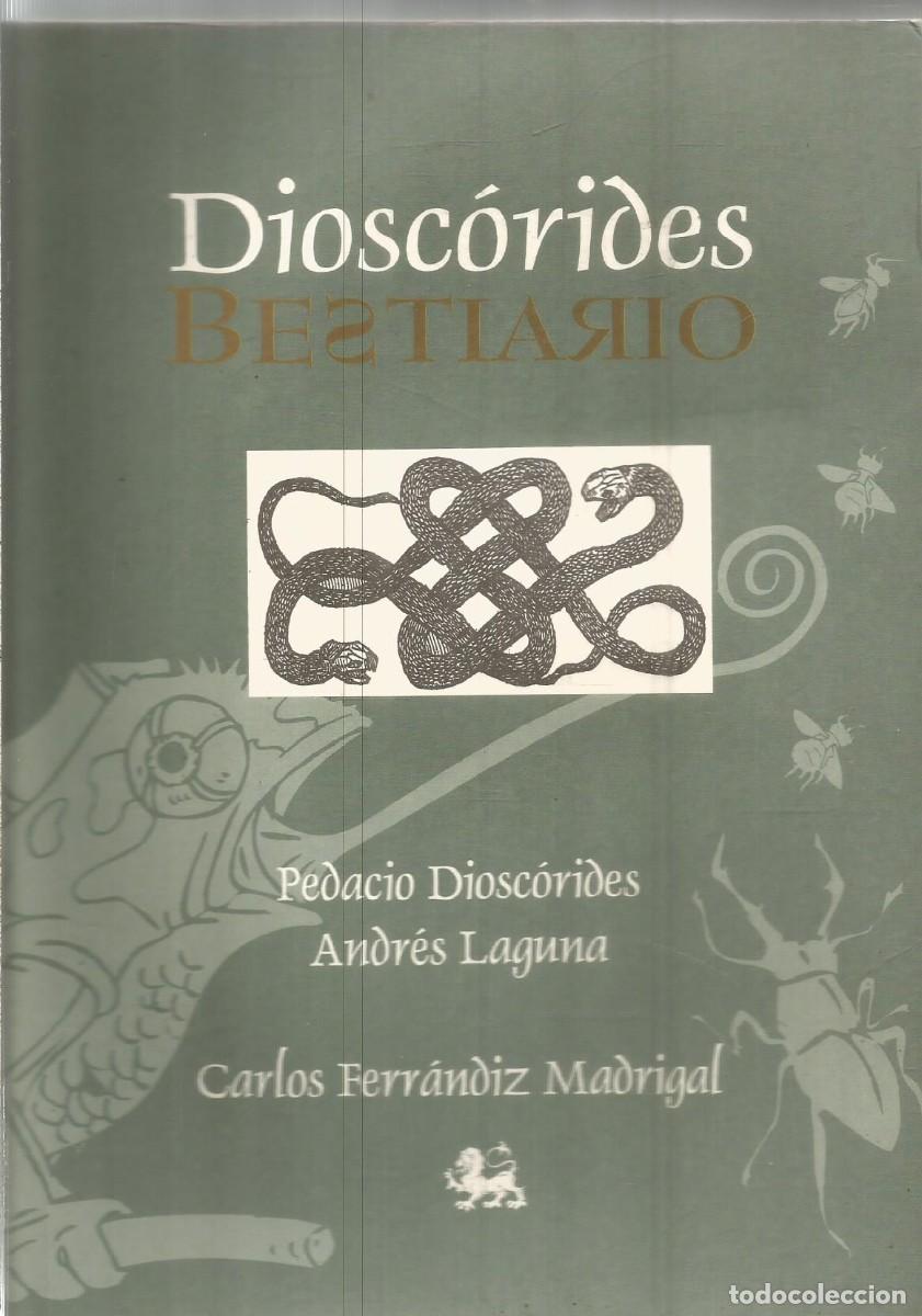 Libros de segunda mano: DIOSCORIDES. BESTIARIO. MEDUSA EDICIONES - Foto 1