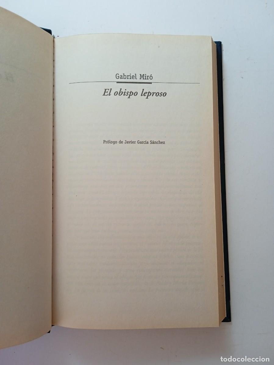 Libros de segunda mano: EL OBISPO LEPROSO - GABRIEL MIR&Oacute; - Foto 2