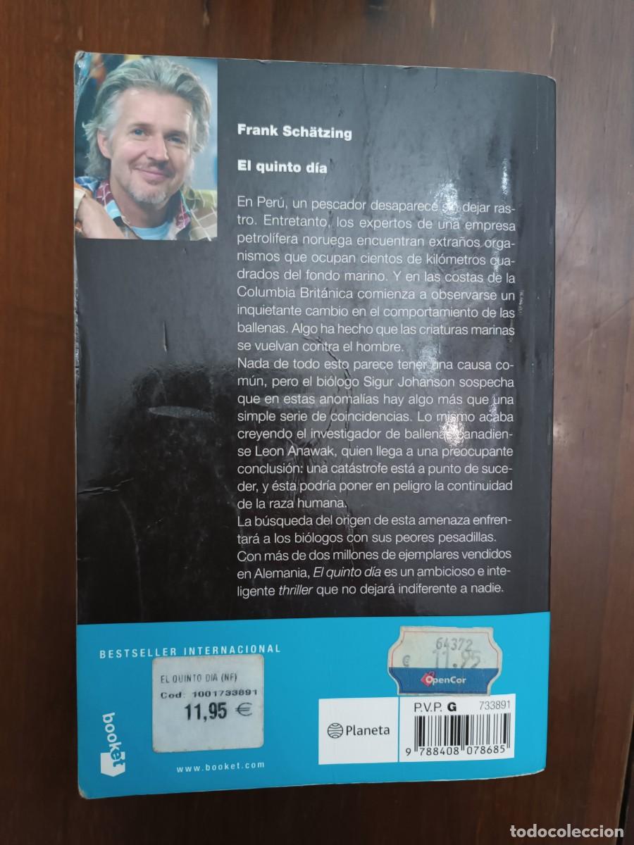Libros de segunda mano: El quinto dia - Frank Sch&auml;tzing - Foto 2