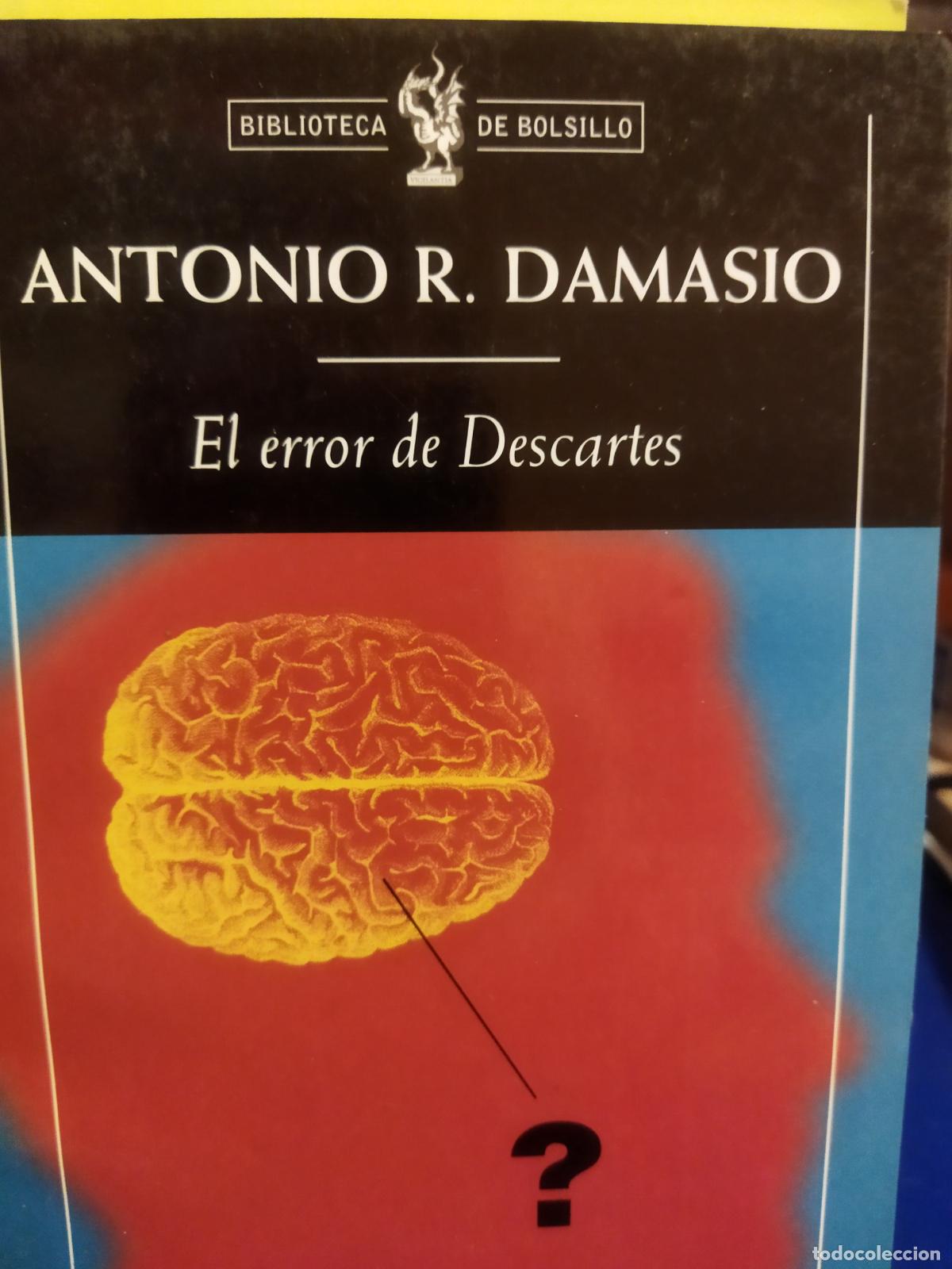 Libros de segunda mano: El error de Descartes Antonio R. Damasio - Foto 1