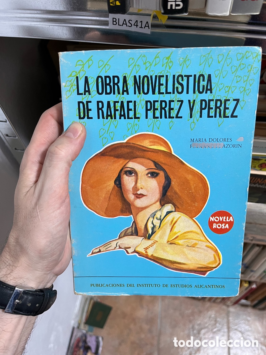 Libros de segunda mano: Blas41A LA OBRA NOVELISTICA DE RAFAEL PEREZ Y PEREZ