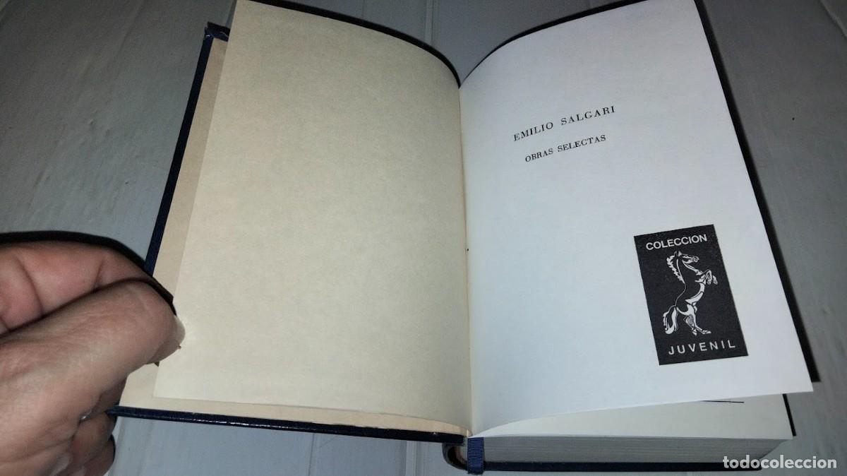Libros de segunda mano: Emilio Salgari - Obras Selectas - Carroggio Ediciones 1978 - Foto 8