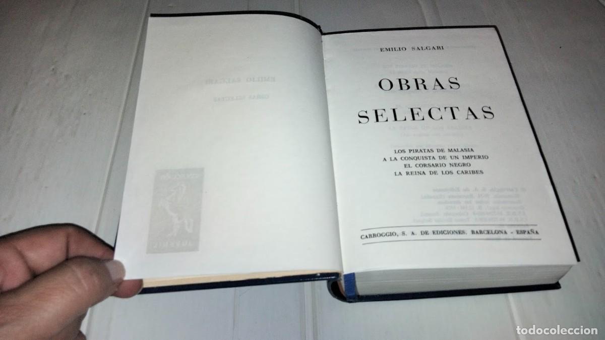 Libros de segunda mano: Emilio Salgari - Obras Selectas - Carroggio Ediciones 1978 - Foto 9