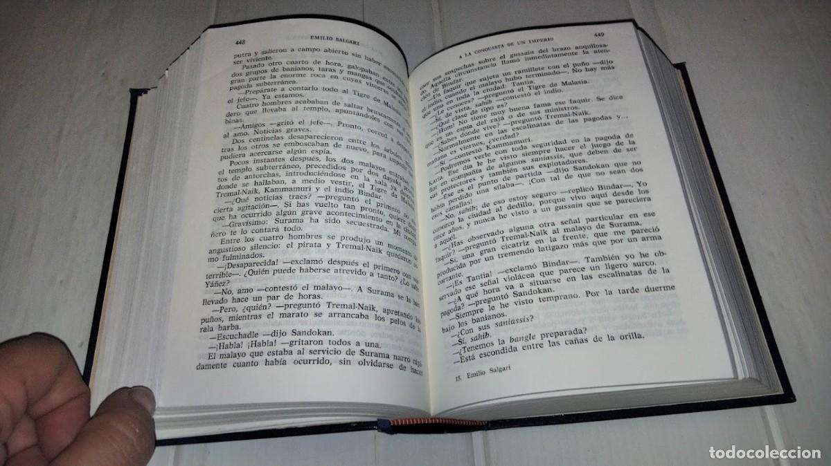 Libros de segunda mano: Emilio Salgari - Obras Selectas - Carroggio Ediciones 1978 - Foto 14