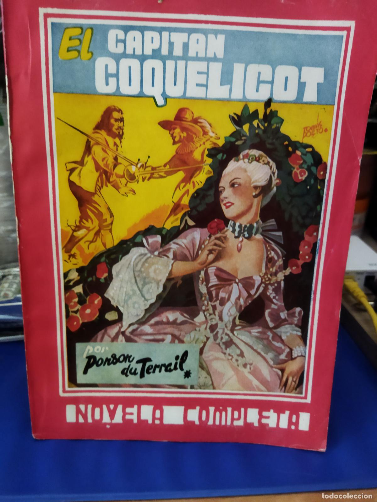 Libros de segunda mano: El capit&aacute;n coquelicot novela completa - Foto 1