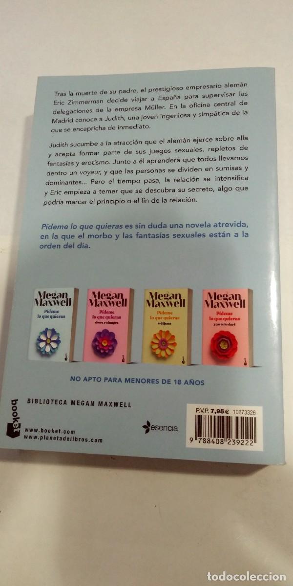 Libros de segunda mano: Pideme lo que quieras Megan Maxwell - Foto 2