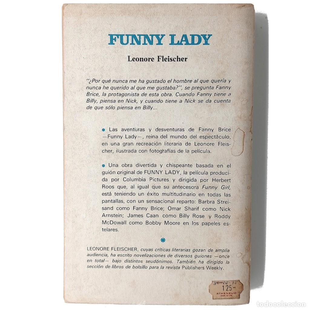 Libros de segunda mano: FUNNY LADY. Fleischer, Leonore - Foto 2