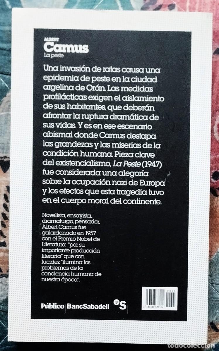 Libros de segunda mano: LA PESTE. DALBERT CAMUS - Foto 2