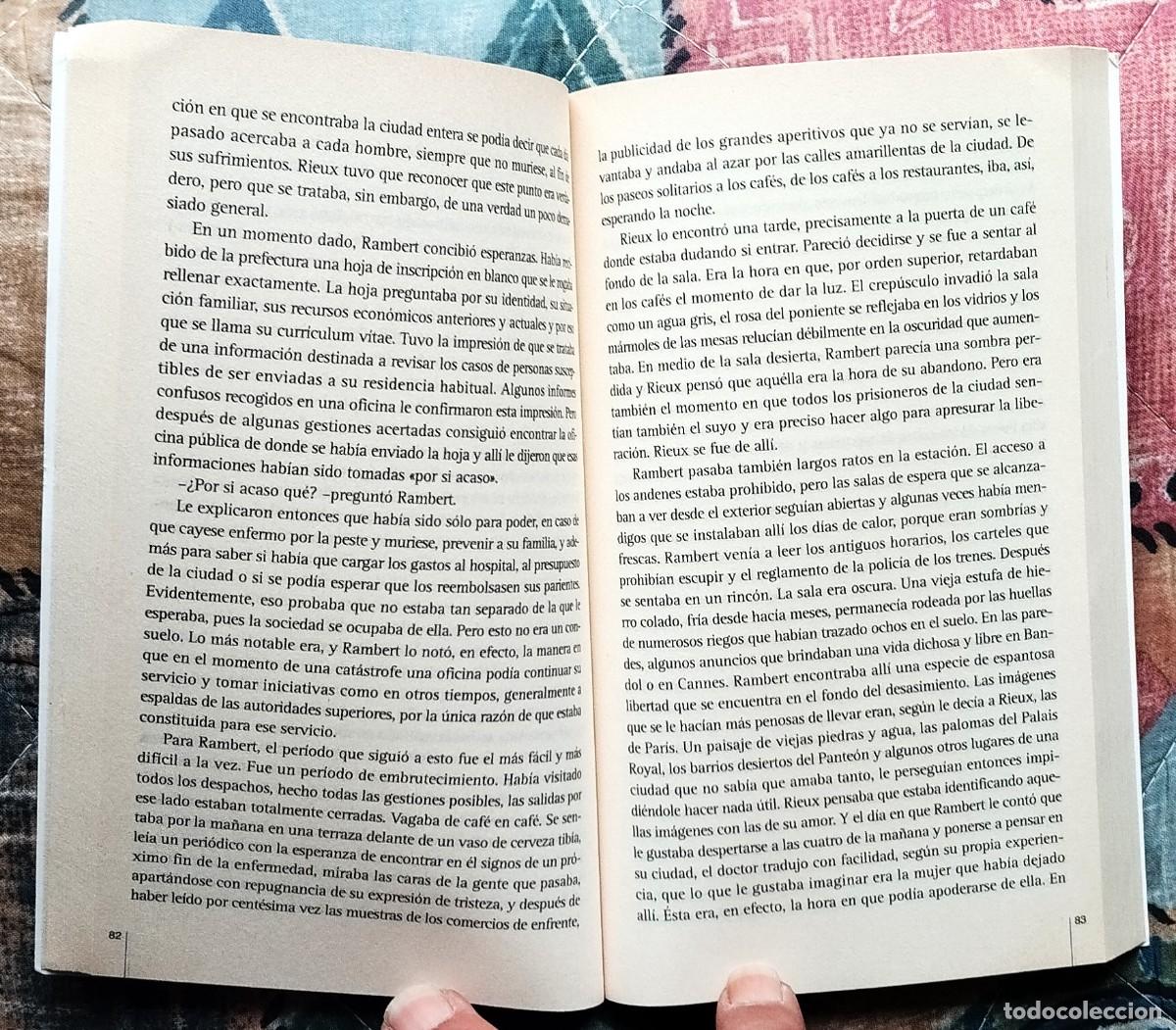 Libros de segunda mano: LA PESTE. DALBERT CAMUS - Foto 4