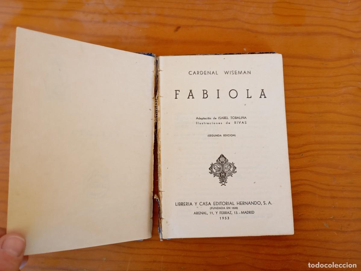 Libros de segunda mano: Fabiola Cardenal Wiseman - Foto 4