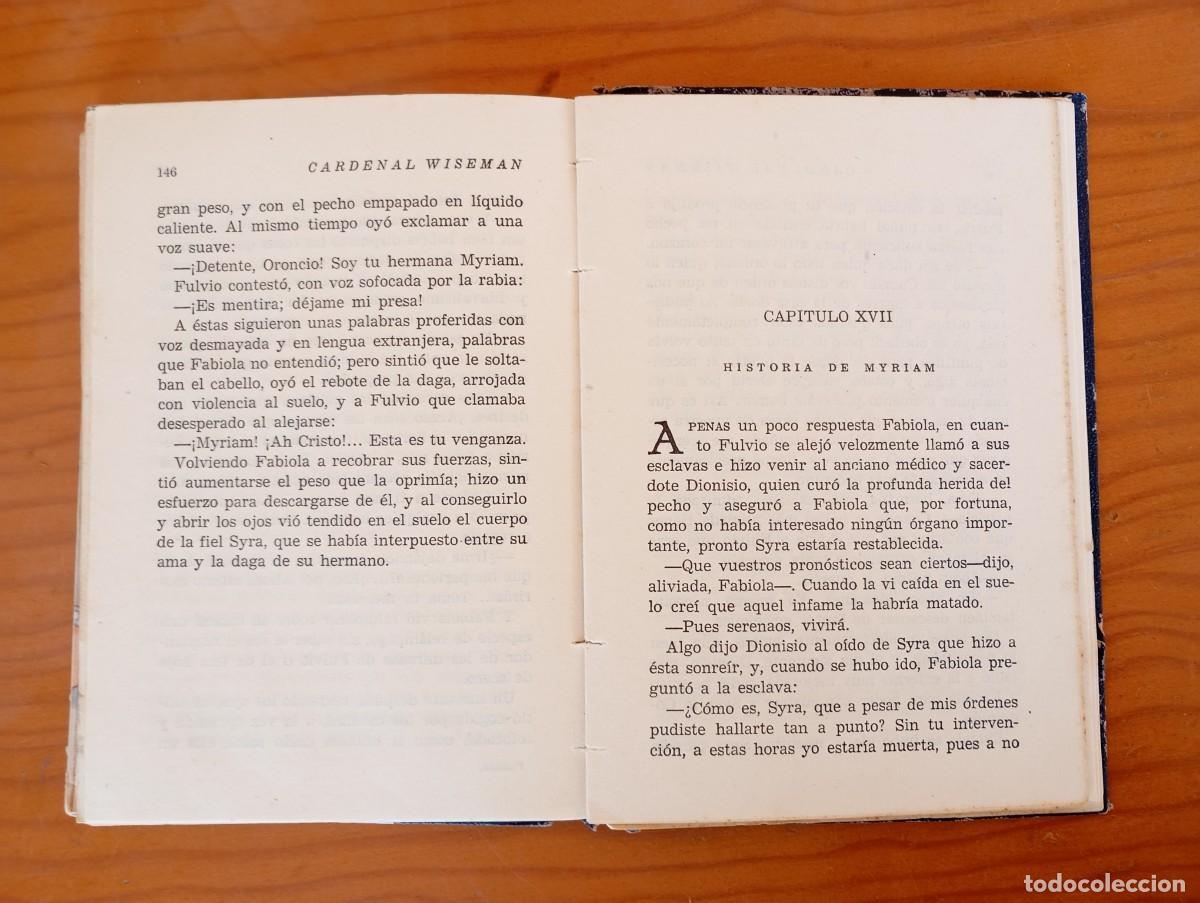 Libros de segunda mano: Fabiola Cardenal Wiseman - Foto 7