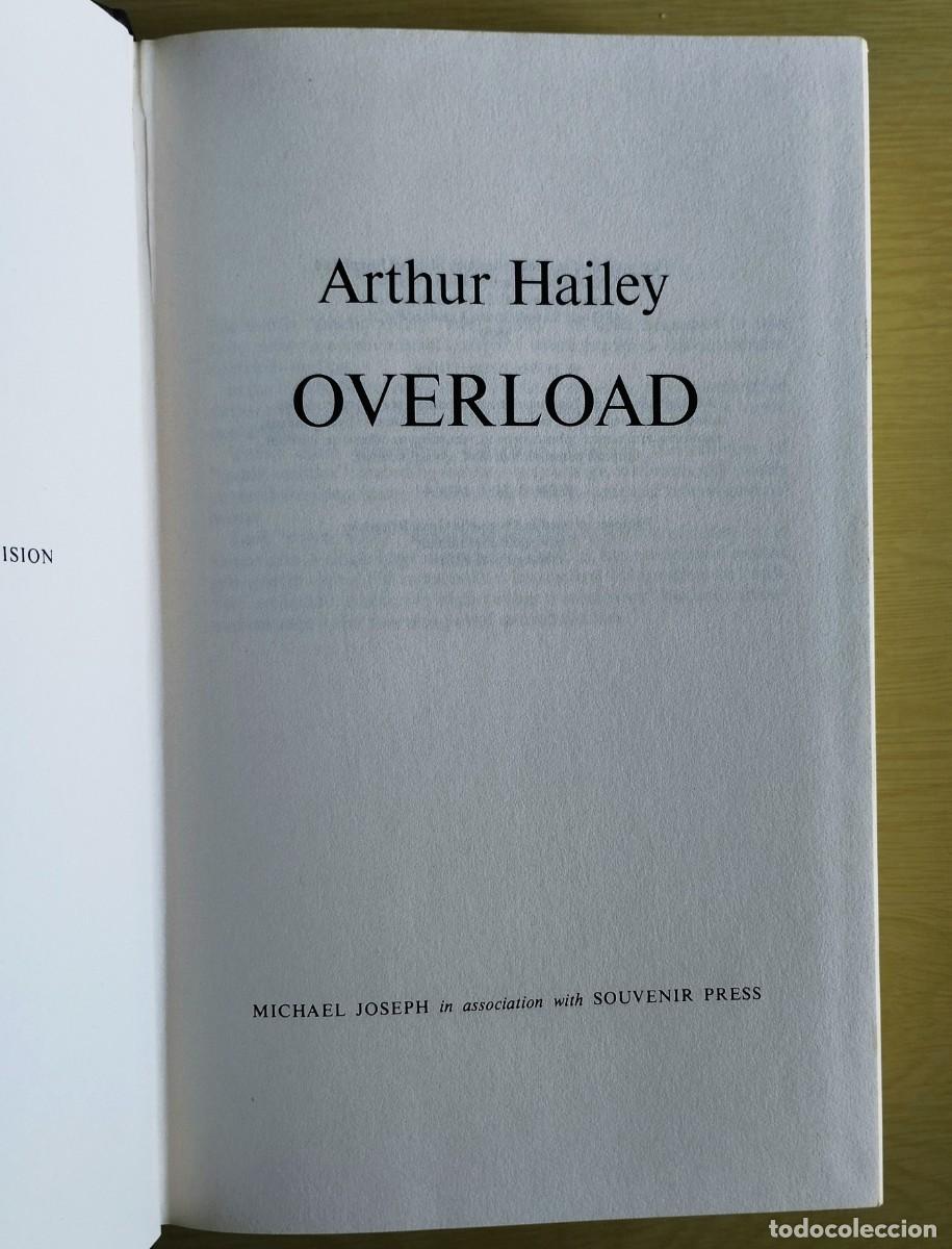 Libros de segunda mano: Overload de Arthur Hailey - Foto 3