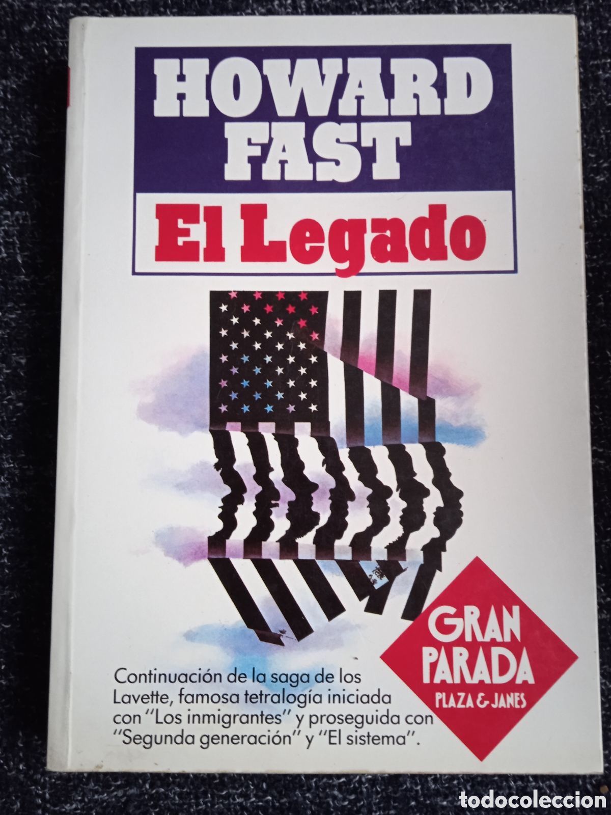 Libri di seconda mano: EL LEGADO / HOWARD FAST -ED. PLAZA & JANES 1982