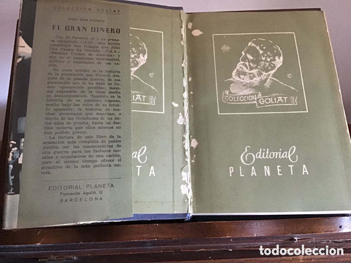 Libros de segunda mano: EL GRAN DINERO - JOHN DOS PASSOS - Foto 3