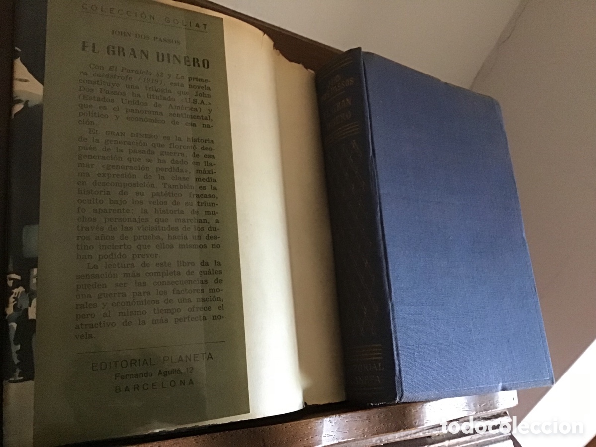 Libros de segunda mano: EL GRAN DINERO - JOHN DOS PASSOS - Foto 4