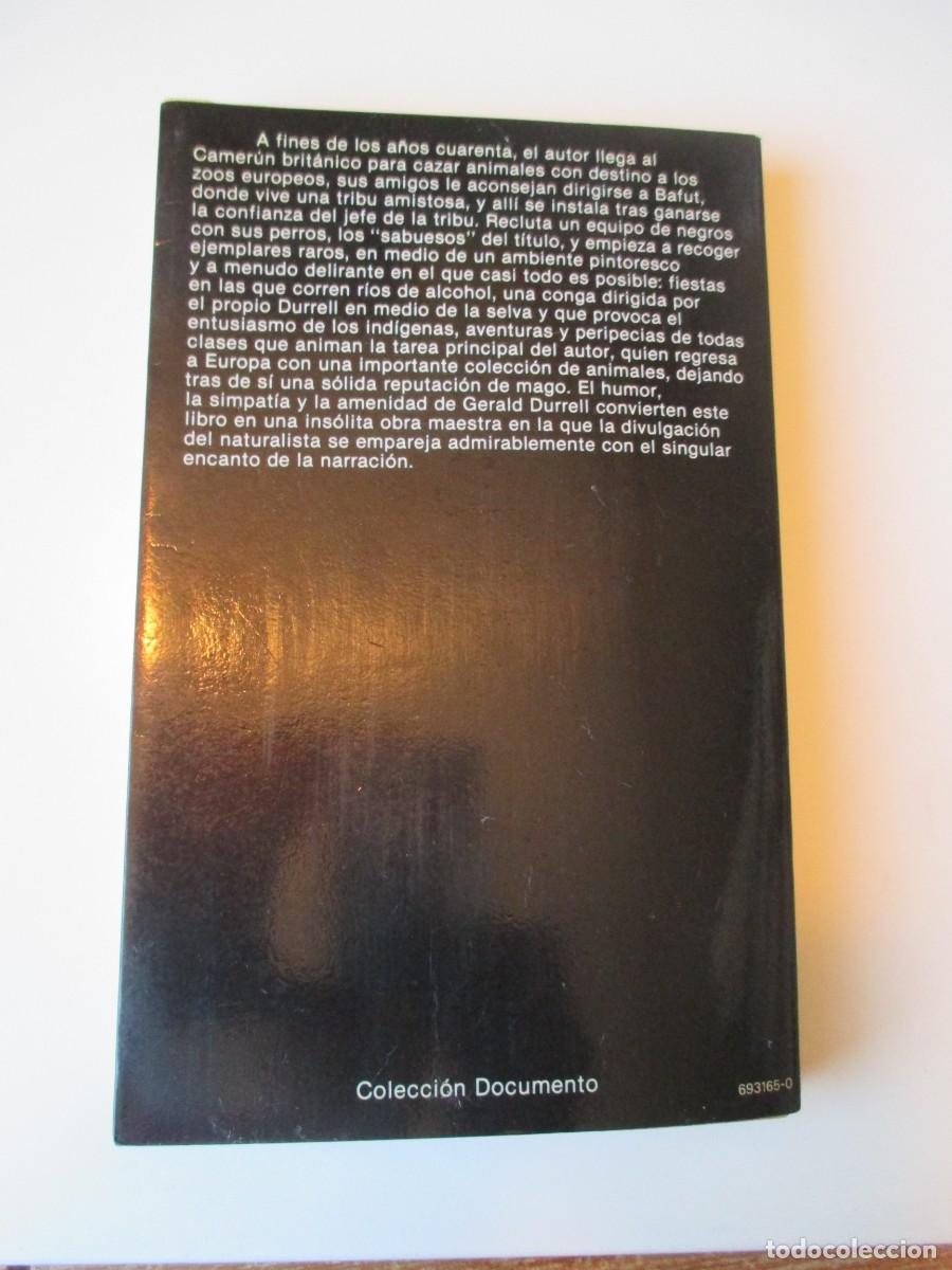 Libros de segunda mano: GERALD DURRELL Los sabuesos de Bafut W35150 - Foto 2