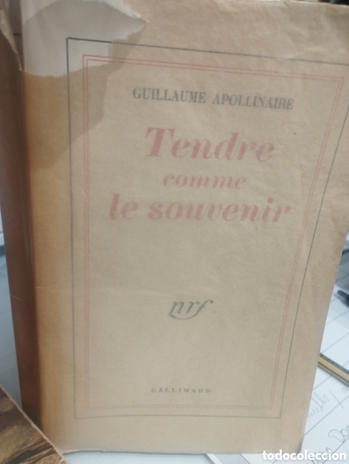 Libri di seconda mano: Guillaume Apollinaire. Tendre comme le souvenir