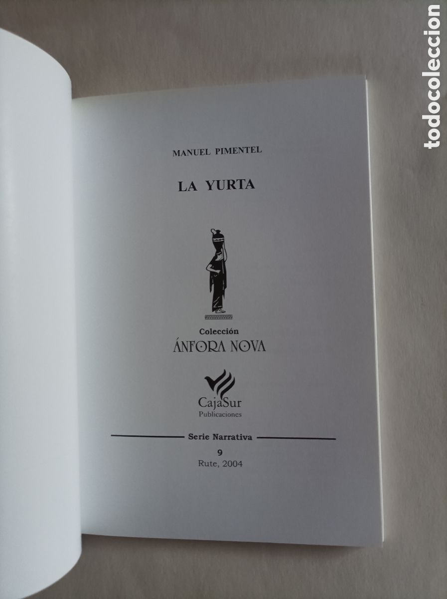 Libros de segunda mano: La yurta / Manuel Pimentel - Foto 2